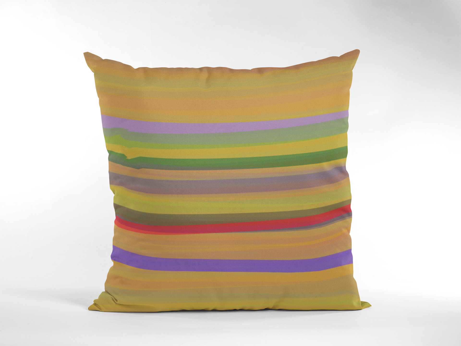 Yellow Throw Pillow [Vibrant Yellow] MK Pillows