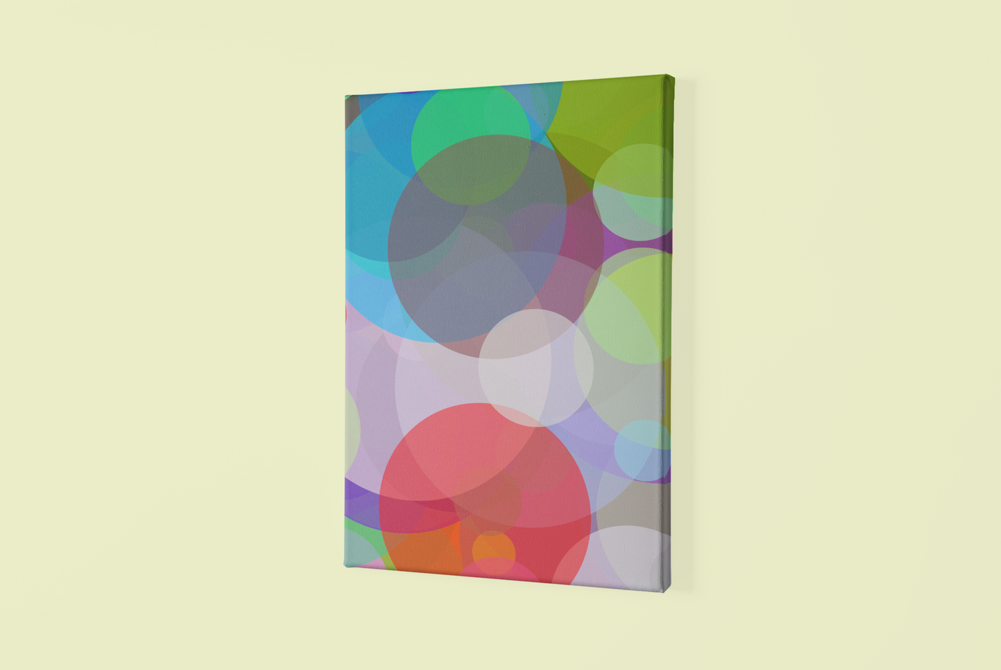 Wall Art - Transparent Circles 8223