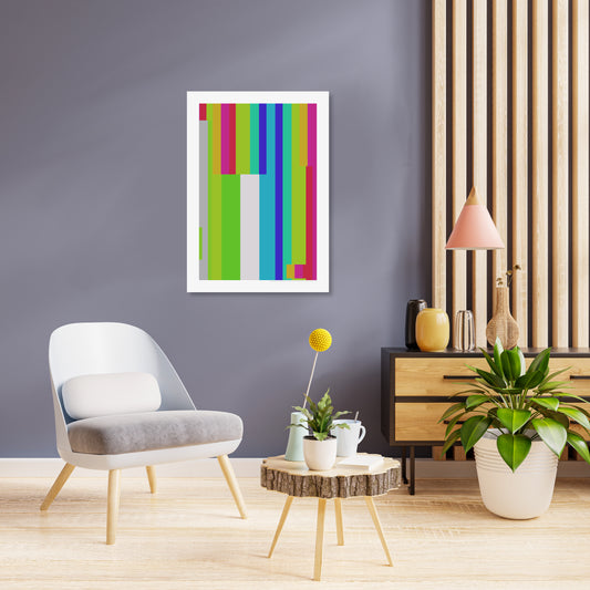 Shop generative modern abstract art poster