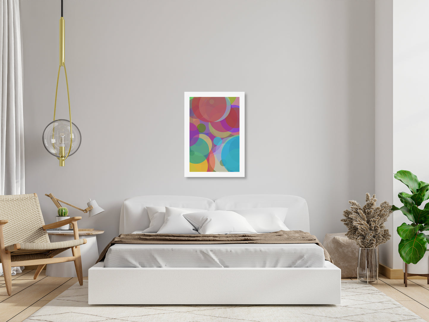 Shop generative modern abstract art poster